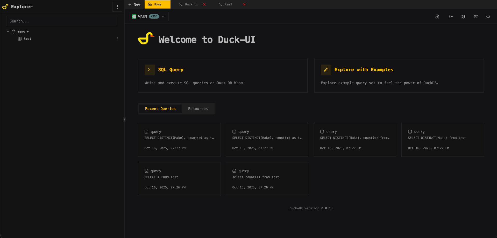 DUCK-UI Screenshot 1