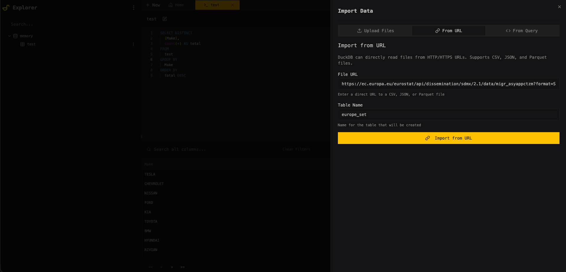 DUCK-UI Screenshot 3